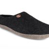 Women WoolFit | Woolfit® Felt Slippers | Footprint, Charcoal