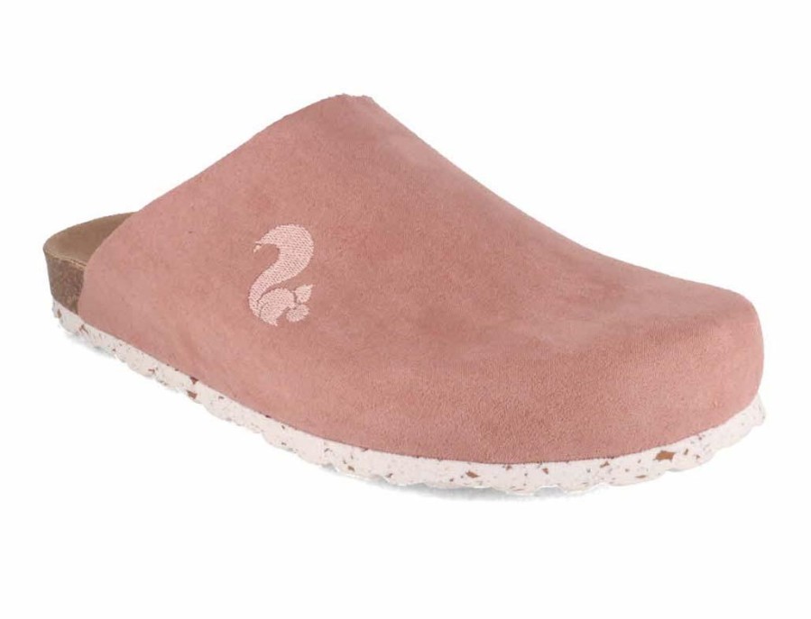 Women Thies | Thies Women Clogs Eco Bio 'Full Slide', Light Pink