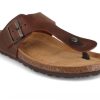 Women Tuffeln® | Tuffeln® Women Men Leather Sandals 'Juist', Cognac