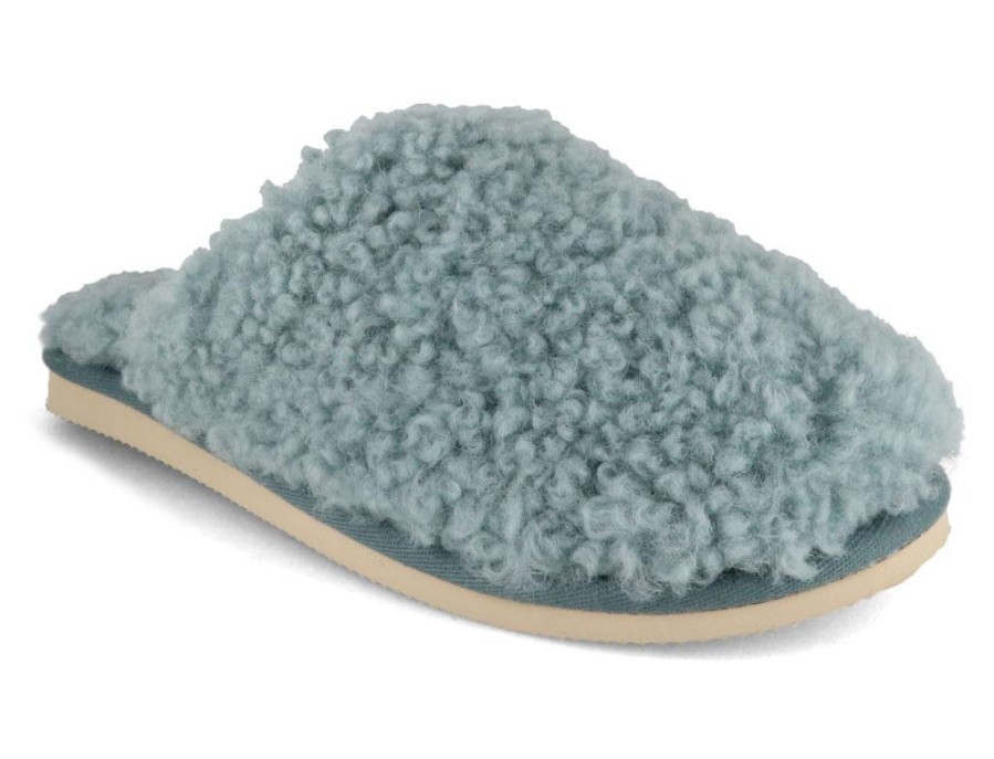 Women Thies | Thies Slipper | Fluffy Shearling, Ice