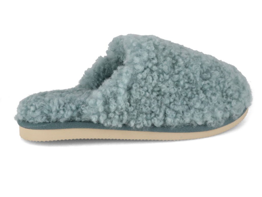 Women Thies | Thies Slipper | Fluffy Shearling, Ice