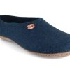 Women WoolFit | Woolfit® Closed Heel Felt Clogs | Classic, Blue