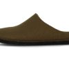 Arch Support Haflinger | Haflinger Women Men Felt Slippers 'Flair Soft', Olive