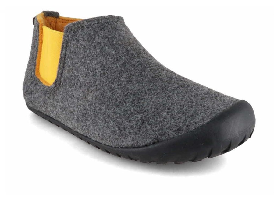 Women GUMBIES Australian Shoes | Gumbies Men Women Slippers 'Brumby', Grey-Curry