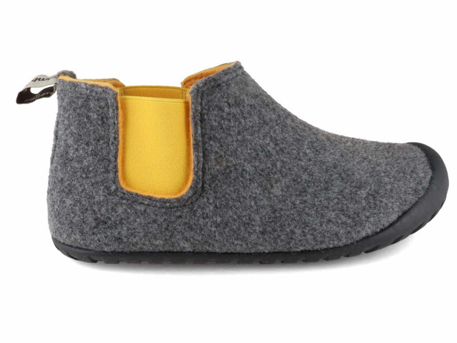 Women GUMBIES Australian Shoes | Gumbies Men Women Slippers 'Brumby', Grey-Curry