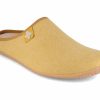 Women Living Kitzbuehel | Living Kitzbuehel Slipper | Swiss Cross, Saffron