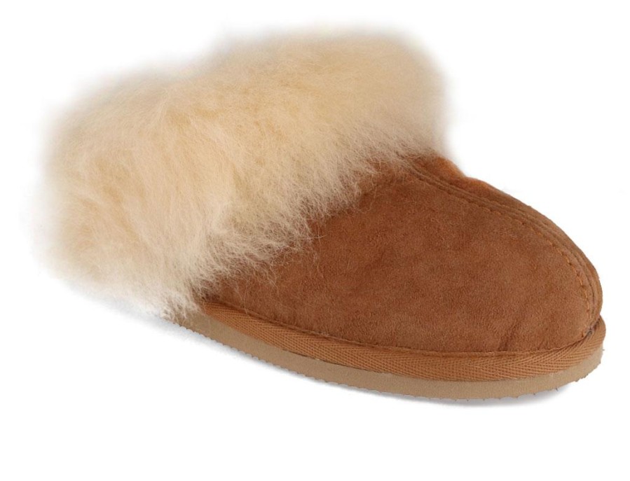 Women Shepherd | Shepherd Slipper | Evelina, Chestnut