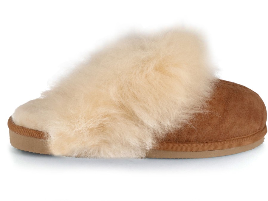 Women Shepherd | Shepherd Slipper | Evelina, Chestnut