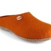 Women WoolFit | Woolfit® Handmade Felt Slippers | Classic, Orange