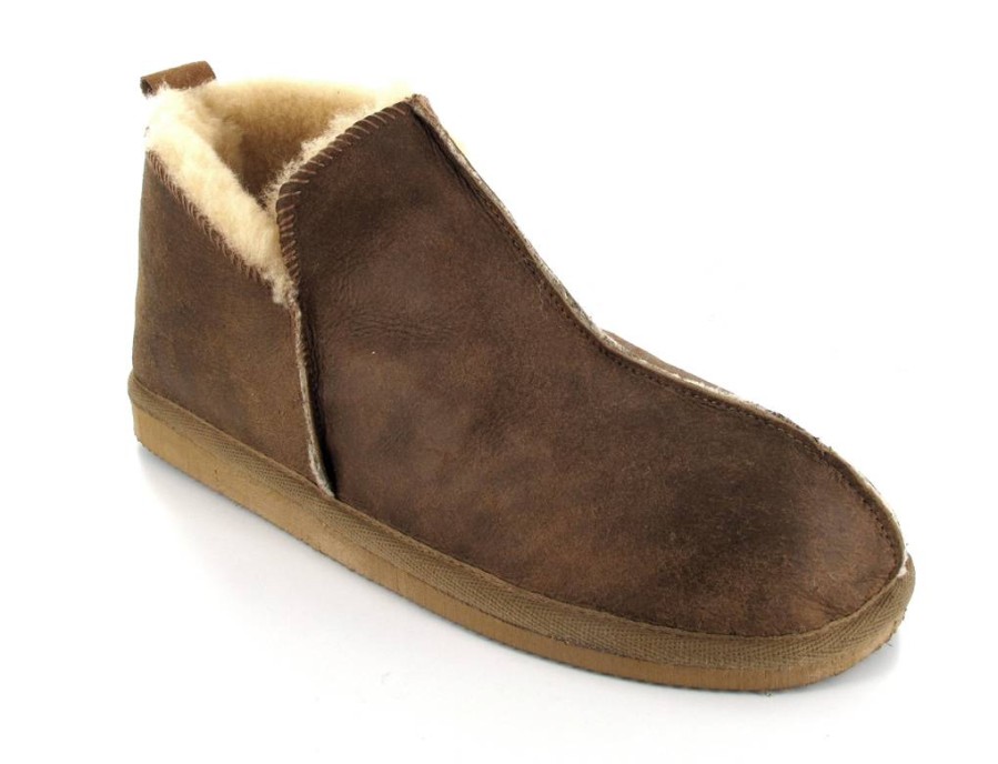 Women Shepherd | Shepherd Slipper Boot | Annie, Antique-Cognac