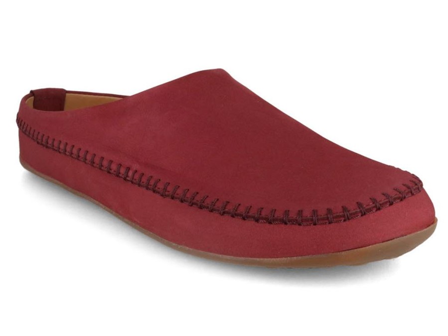 Women Haflinger | Haflinger Women Men Leather Slippers 'Everest Softi', Port