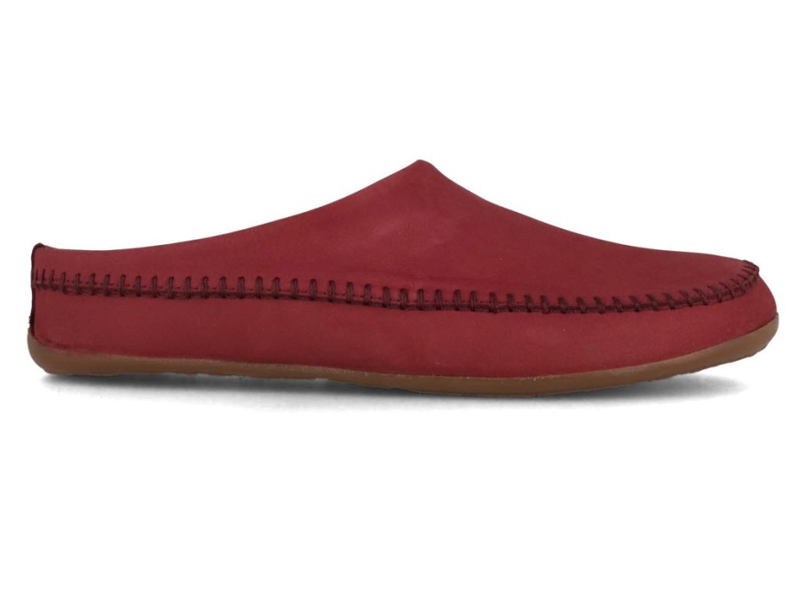 Women Haflinger | Haflinger Women Men Leather Slippers 'Everest Softi', Port