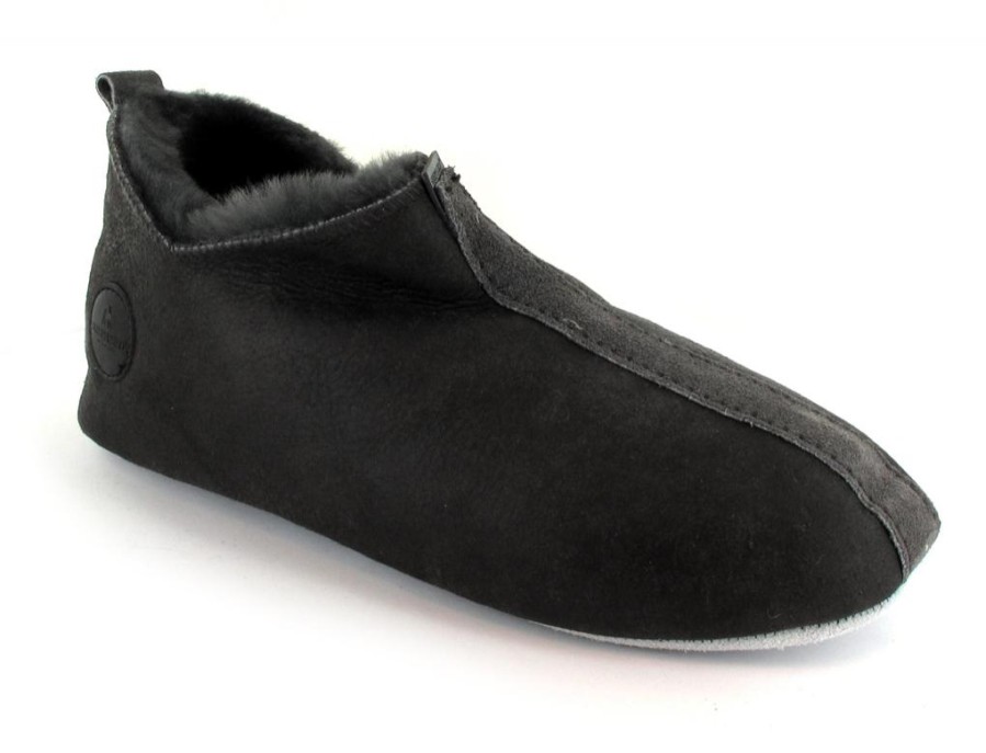 Girls Shepherd | Shepherd Slipper | Henrik, Antique/Asphalt