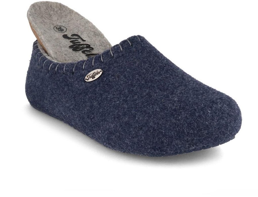 Men Tuffeln® | Tuffeln® Closed-Heel Slippers With Arch Support Hauszeit , Jeans