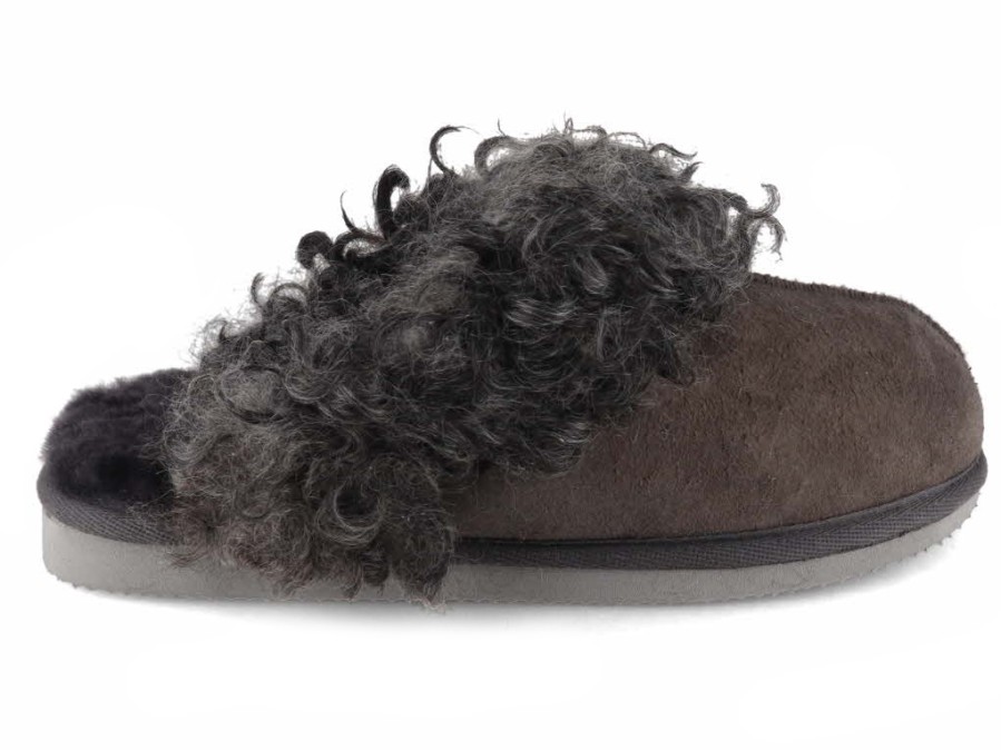 Women Shepherd | Shepherd Women Slippers 'Tuva , Asphalt