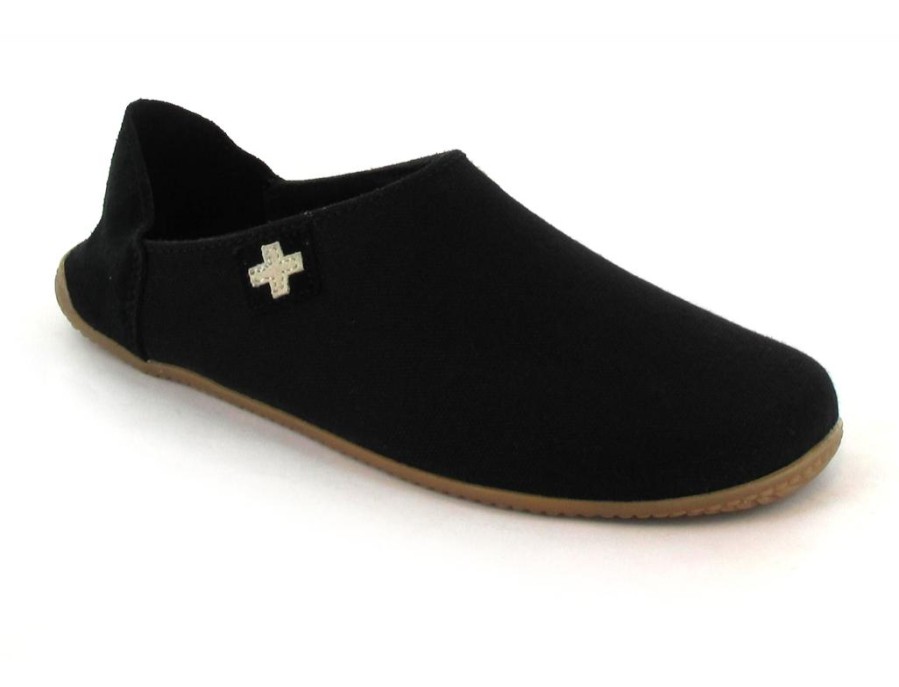 Women Living Kitzbuehel | Living Kitzbuehel Slipper | Cross, Black