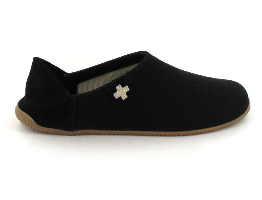 Women Living Kitzbuehel | Living Kitzbuehel Slipper | Cross, Black