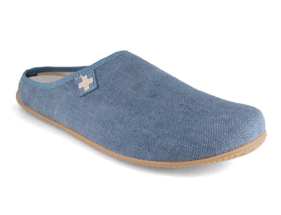 Women Living Kitzbuehel | Living Kitzbuehel Slipper | Swiss Cross, Denim