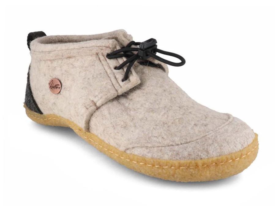 Women WoolFit | Woolfit® Barefoot Slippers Nomad, Beige