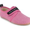 Summer Living Kitzbuehel | Living Kitzbuhel Kids Velcro Slippers 'Lk Lettering', Wild Rose