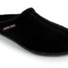 Women Haflinger | Haflinger® Boiled Wool Soft Sole Slipper | Alaska, Black