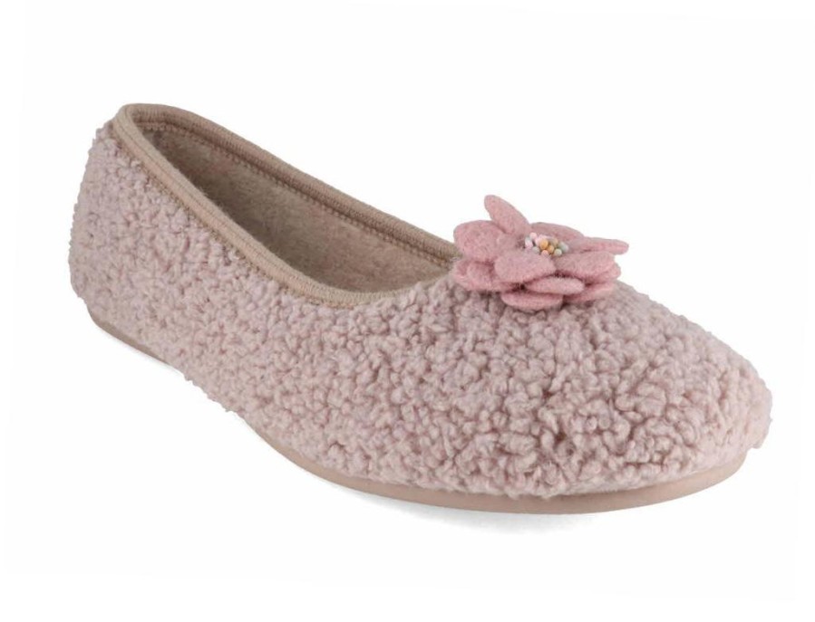 Women Varomed vital | Varomed Vital Women Felt Ballerinas 'Anny', Perla