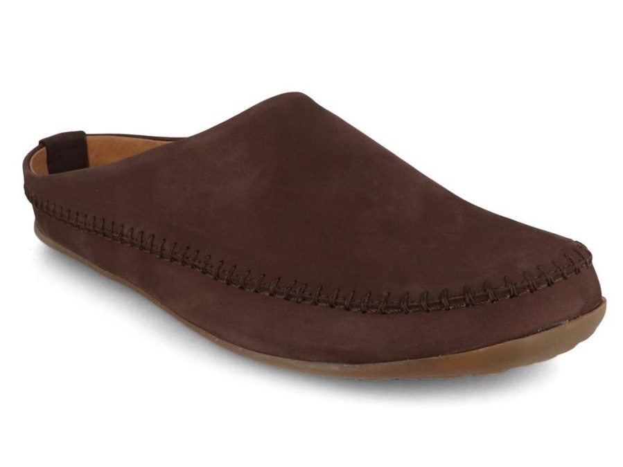 Women Haflinger | Haflinger Women Men Leather Slippers 'Everest Softi', Coffee