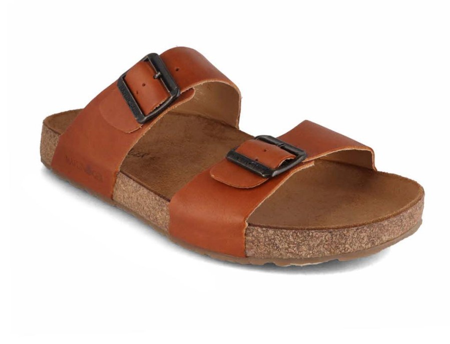 Women Haflinger | Haflinger Men Women Sandals 'Bio Andrea', Country Caramel