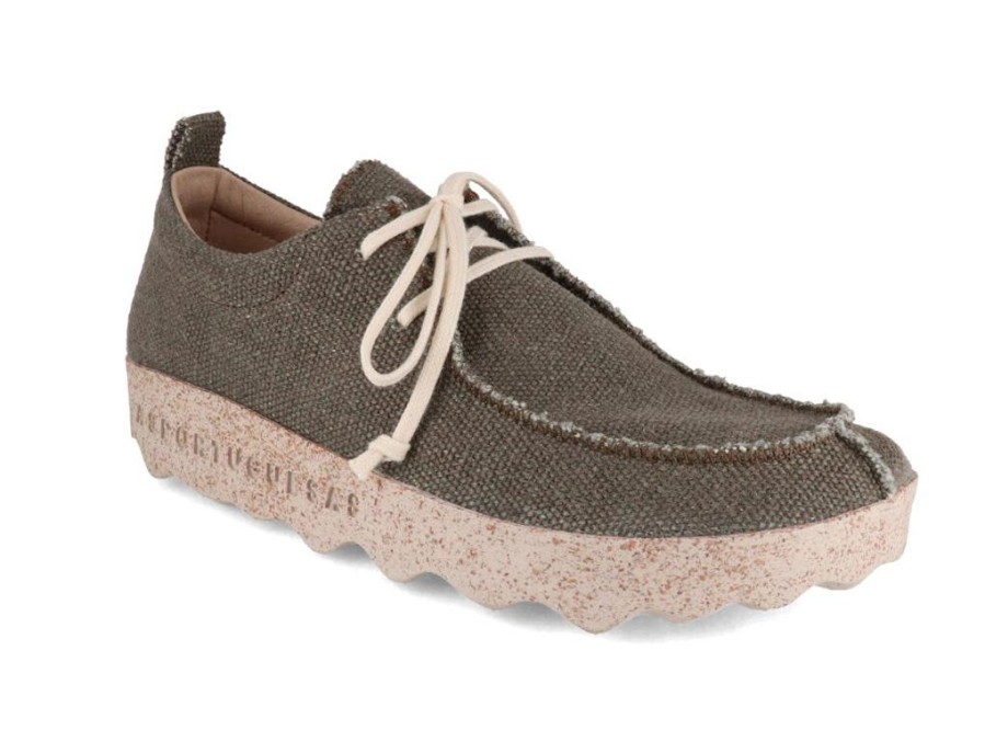 Women ASPORTUGUESAS | Asportuguesas Men Women Boatshoe 'City Line Chat', Military