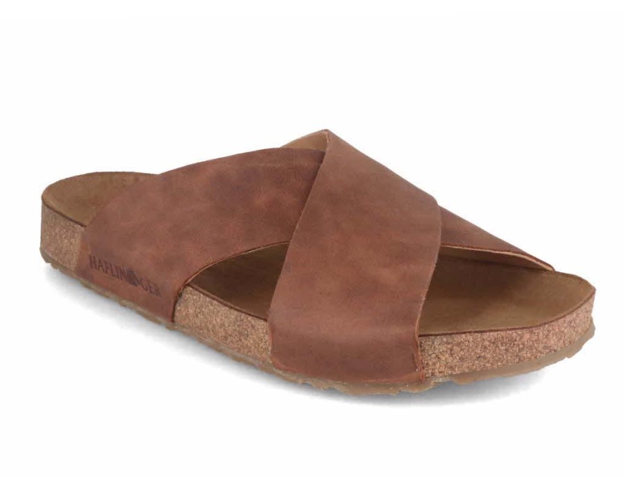 Women Haflinger | Haflinger Sandal | Bio Mio, Country Brown