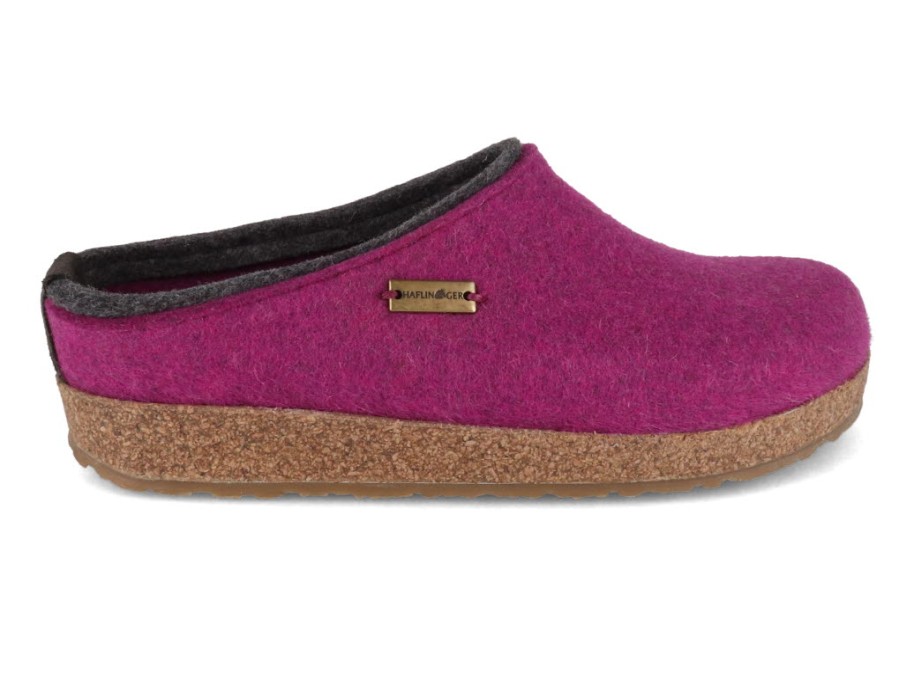 Haflinger Slippers Haflinger | Haflinger Clog | Grizzly Kris, Mulberry