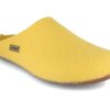 Haflinger Slippers Haflinger | Haflinger Women Felt Slippers 'Everest Fundus', Yellow