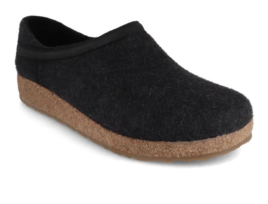 Women Haflinger | Haflinger Clog | Grizzly Buffalo, Graphite