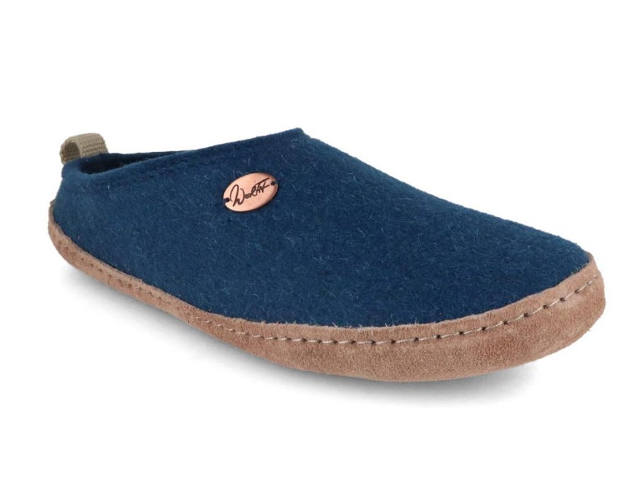 Men WoolFit | Woolfit® 'Tundra' Eco-Friendly Slippers, Blue