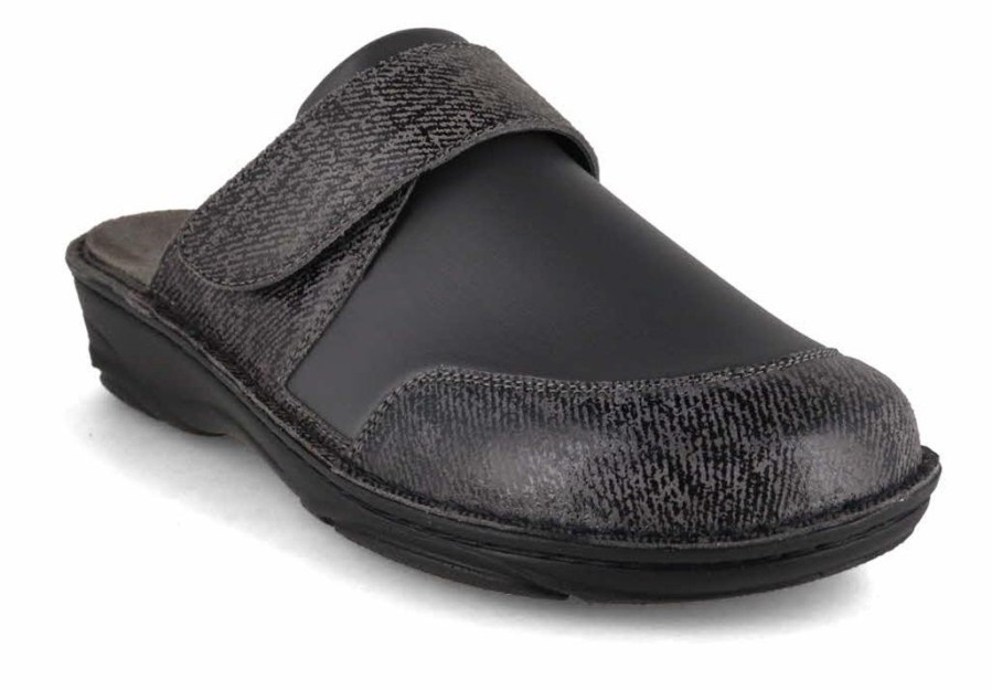 Women Berkemann | Berkemann Berkoflex Women Clogs 'Giorgina', Gray