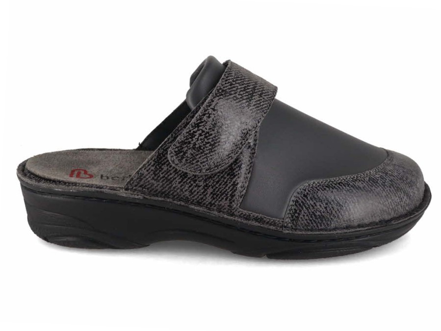 Women Berkemann | Berkemann Berkoflex Women Clogs 'Giorgina', Gray