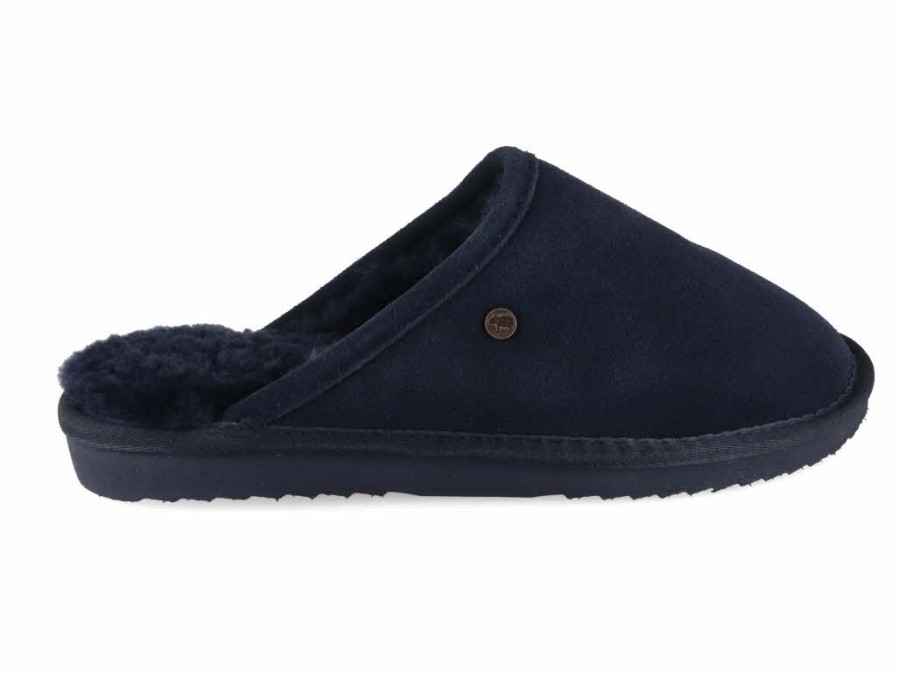 Girls Warmbat | Warmbat Men Slippers 'Classic', Dk Navy