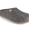 Women WoolFit | Woolfit® Handmade Felt Slippers | Classic, Light Gray