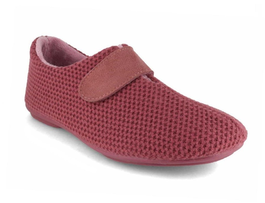 Women Varomed vital | Varomed Vital Women Knit Slippers 'Binti, Mauve