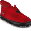 Women Tuffeln® | Tuffeln® Retro Women Slippers With A Cork Footbed Urig , Red Checkered