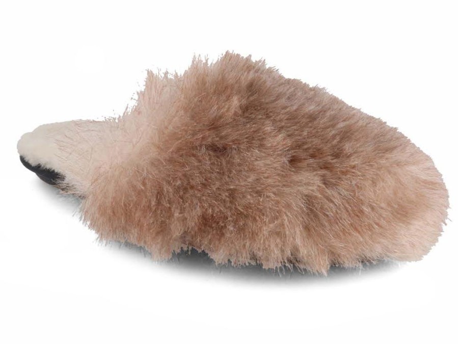 Women Lammbock® Shearling Slippers | Lammbock® Women'S Shearling Slippers 'Pedusa', Beige