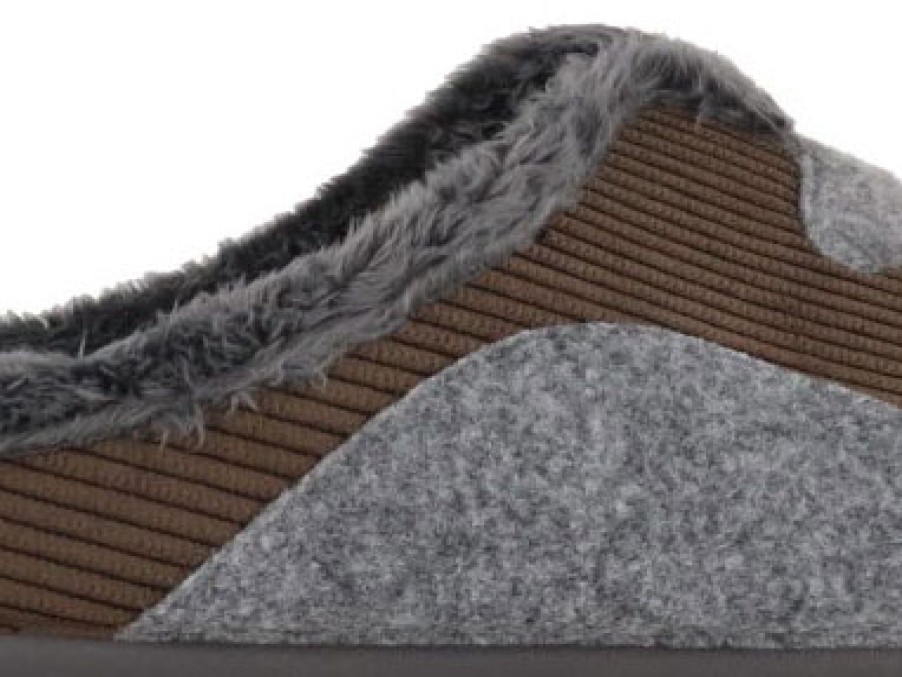 Men Varomed vital | Varomed Vital Men Slippers 'Caspar', Mocca