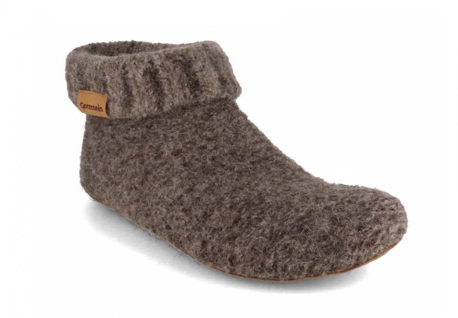 Women Gottstein | Gottstein Men Women Slipper Boots 'Knit Boot', Brown