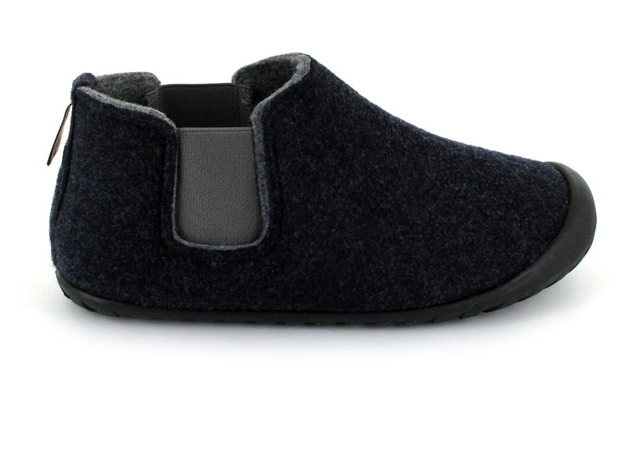 Women GUMBIES Australian Shoes | Gumbies Men Women Slippers 'Brumby', Navy-Grey