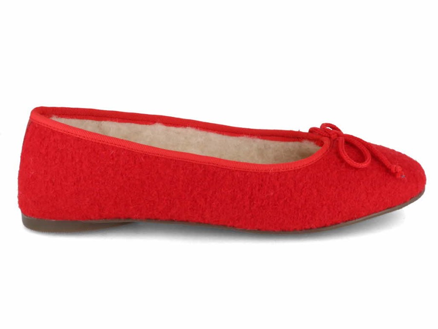 Women Kitz-Pichler | Kitz-Pichler Women Ballerinas 'Walk', Ruby