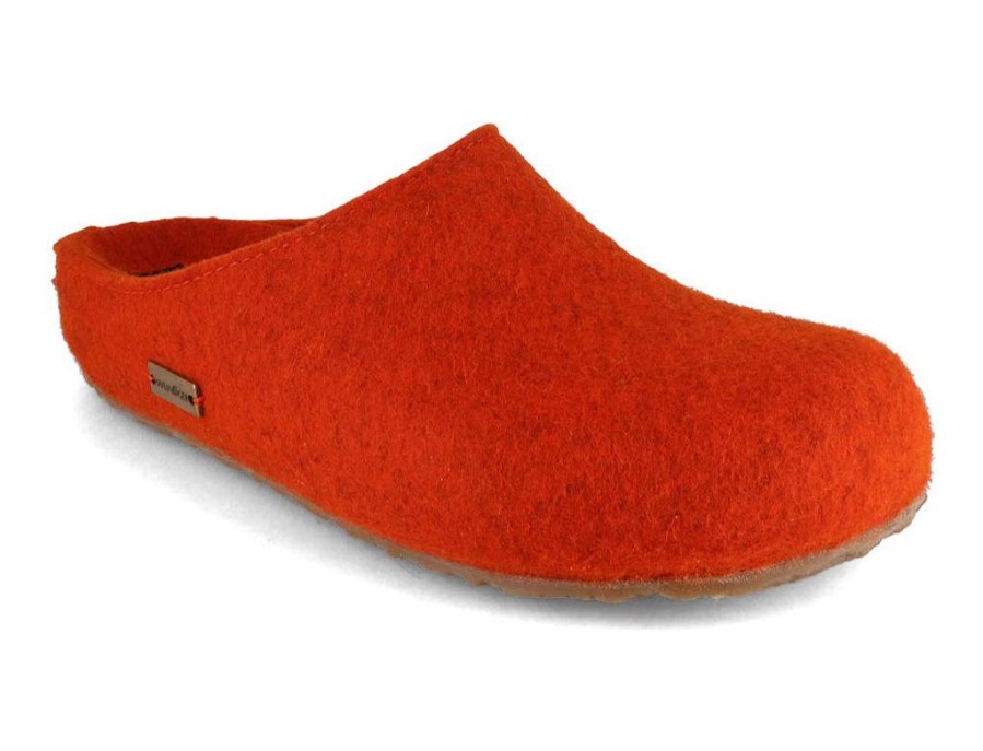 Women Haflinger | Haflinger Clog | Grizzly Michel, Rust