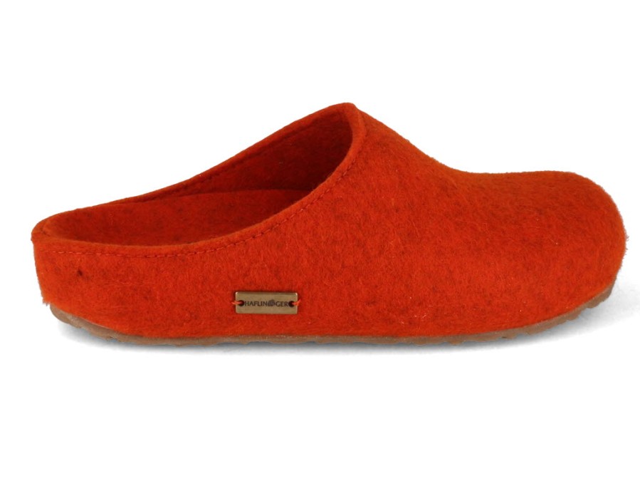 Women Haflinger | Haflinger Clog | Grizzly Michel, Rust