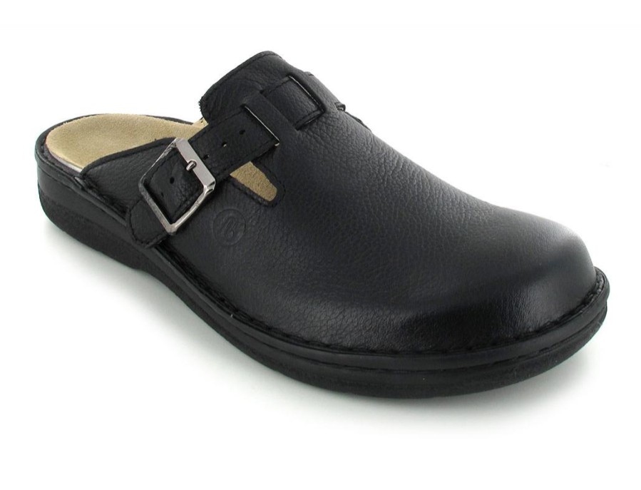 Men Berkemann | Berkemann Berkoflex Clog | Max, Black