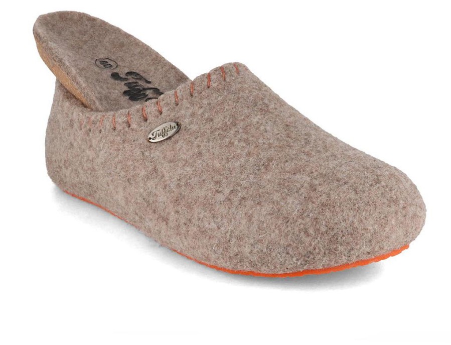 Men Tuffeln® | Tuffeln® Closed-Heel Slippers With Arch Support Hauszeit , Turf Orange