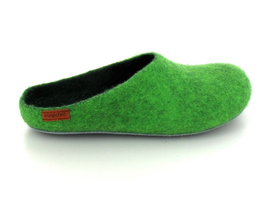 Women Magic Felt | Magicfelt Slipper | Ap701, Green